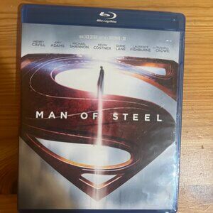Man of Steel (Blu-ray, 2013) Used Good Condition